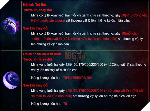 Liên Quân Mobile: Chi tiết các thay đổi về tướng trong Thời Đại Xạ Thủ Big Update Phần 1  33