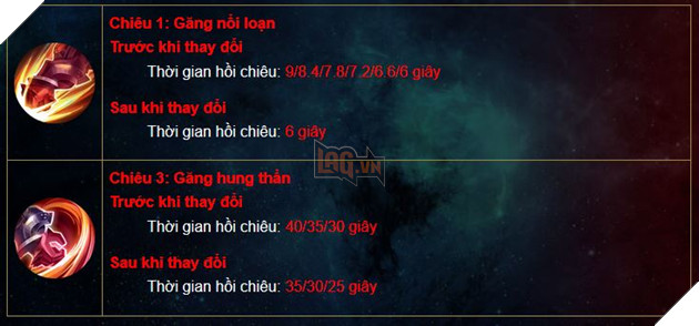 Liên Quân Mobile: Chi tiết các thay đổi về tướng trong Thời Đại Xạ Thủ Big Update Phần 1  27