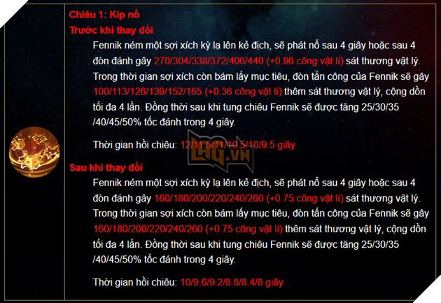 Liên Quân Mobile: Chi tiết các thay đổi về tướng trong Thời Đại Xạ Thủ Big Update Phần 1  11