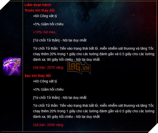 Liên Quân Mobile: Chi tiết các thay đổi về tướng trong Thời Đại Xạ Thủ Big Update Phần 1  58