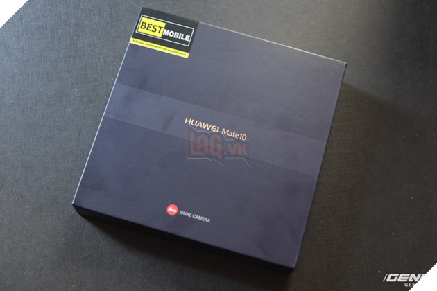 Mở hộp Huawei Mate 10 đầu tiên tại VN: điểm nhấn camera 4