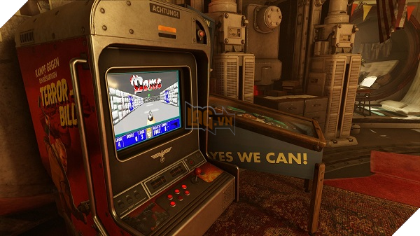 Chi tiết ẩn thú vị trong Wolfenstein 2 cho những người hâm mộ seri