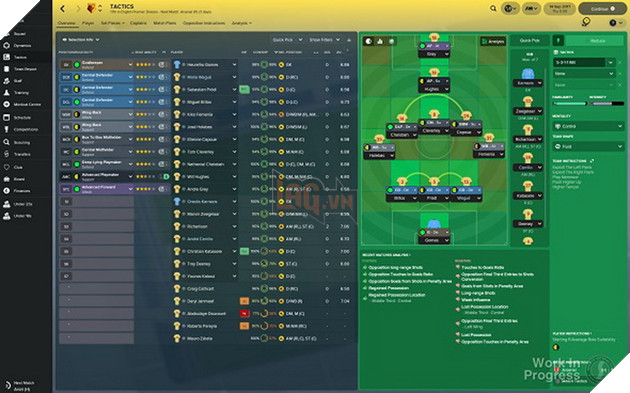 Football Manager 2018 sẽ cải tiến chất lượng đồ họa đáng kể trong thời gian tới 2