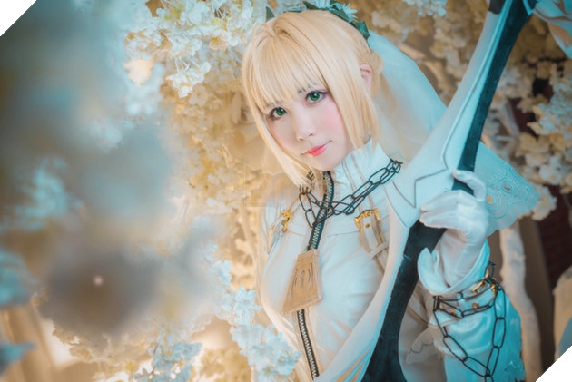 Cosplay nàng Saber tuyệt đẹp khiến fan Anime không khỏi ngây ngất