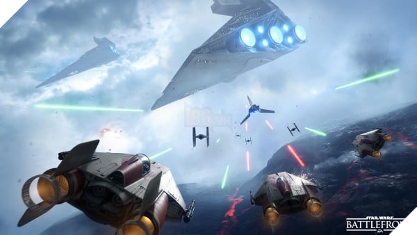Sau khi bản quyền Star Wars sang tay EA, Star Wars Battlefront ra đời