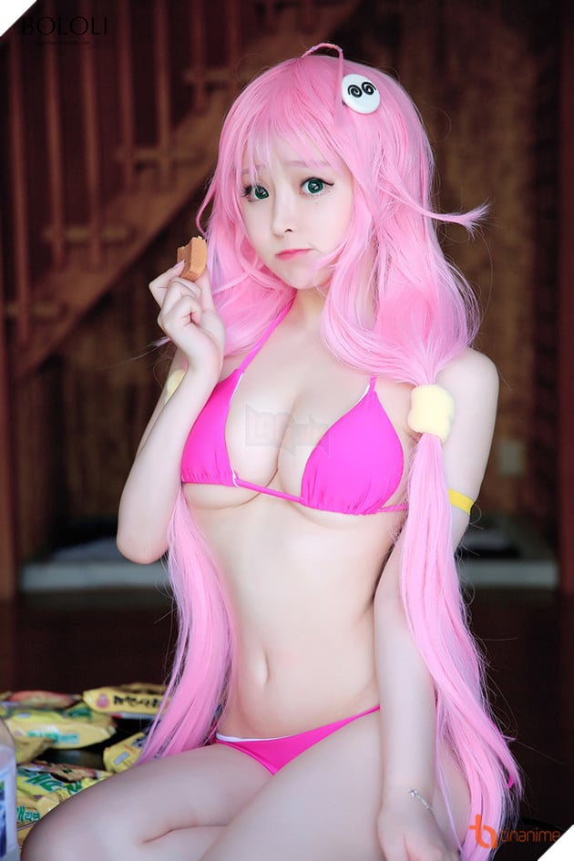 Hot Girl Áo tim Cosplay thành LaLa Satalin Deviluke cực hot và bỏng mắt 3