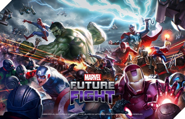 5 game mobile cực chất về siêu anh hùng trong vũ trụ Marvel