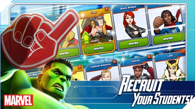 5 game mobile cực chất về siêu anh hùng trong vũ trụ Marvel