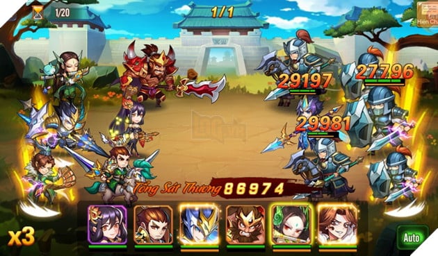 OMG 3Q: Các tướng hỗ trợ hồi máu và buff nộ mạnh nhất mà bạn nên sử dụng 2