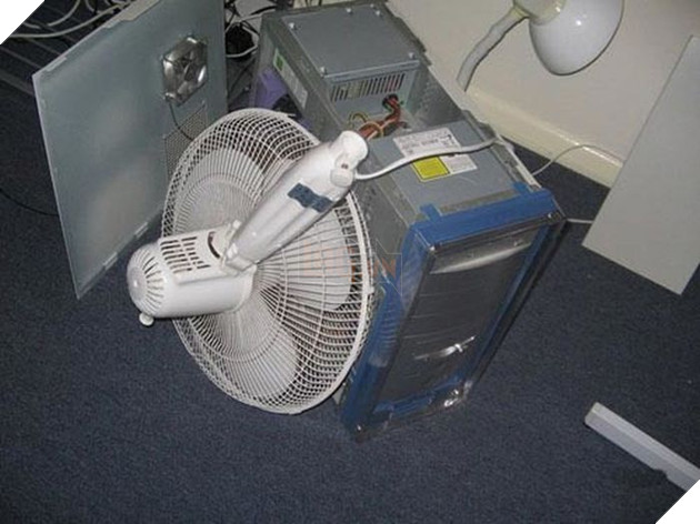 17 ý tưởng làm mát máy tính có một không hai của hội game thủ lầy lội - Ảnh 1.