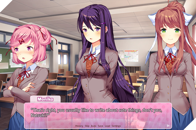 Doki Doki Literature Club - Game kinh dị đội lốt dễ thương đã có Việt hóa, còn chờ gì mà chưa đi đóng bỉm?