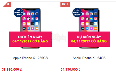Iphone X đạt đỉnh điểm 50 triệu đồng - loạn giá trước ngày ra mắt 3