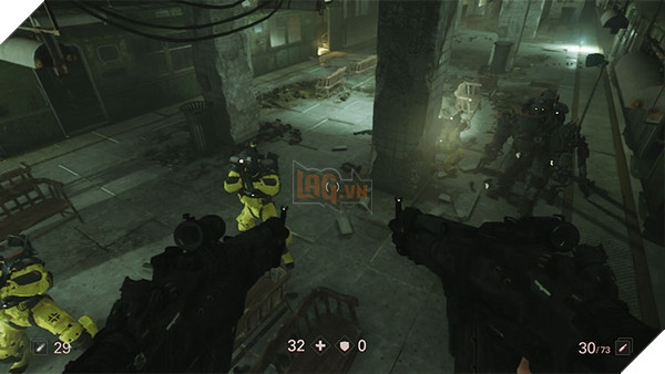 Thời lượng trung bình để "quét sạch" lính Đức trong Wolfenstein 2 vào khoảng 7 - 10 tiếng