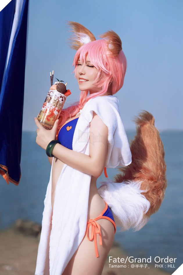 Tuyệt vời cosplay Cửu Vĩ Linh Hồ cực nóng bỏng trong Fate/Grand Order