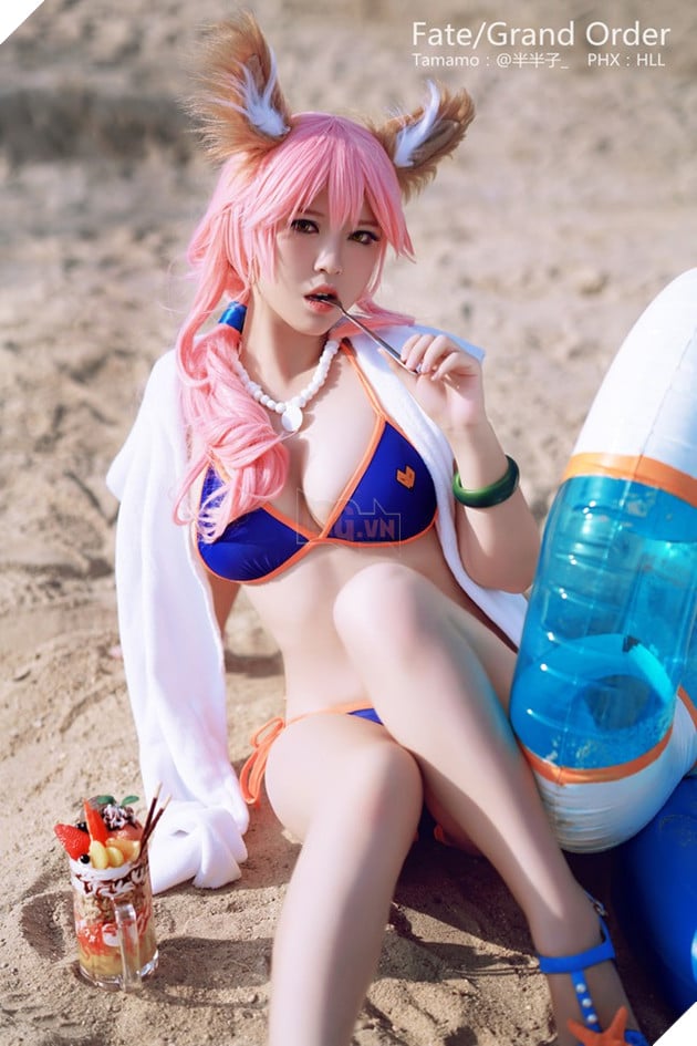 Tuyệt vời cosplay Cửu Vĩ Linh Hồ cực nóng bỏng trong Fate/Grand Order