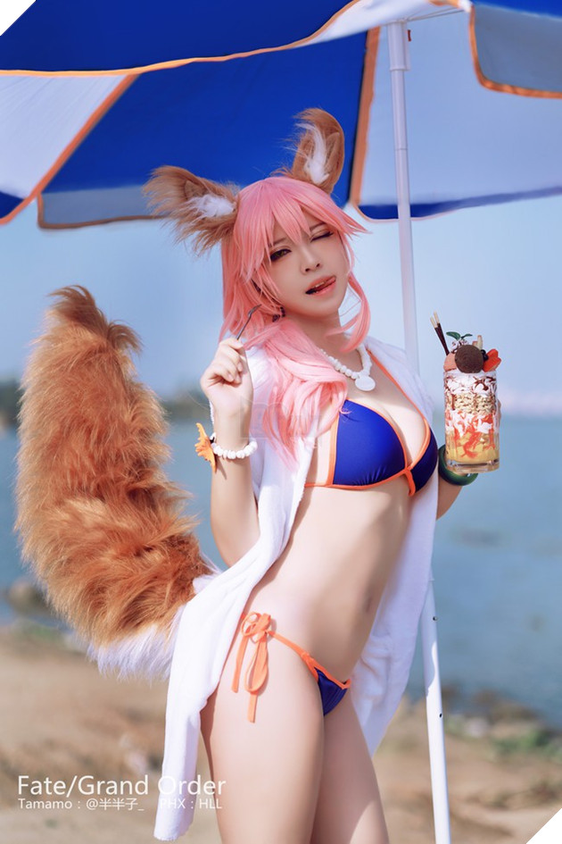 Tuyệt vời cosplay Cửu Vĩ Linh Hồ cực nóng bỏng trong Fate/Grand Order