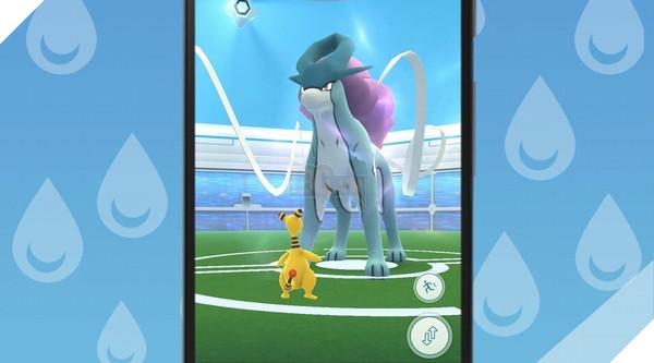 Do thiên về chỉ số phòng ngự, chỉ số CP chung của Suicune trong Pokemon GO khá thấp
