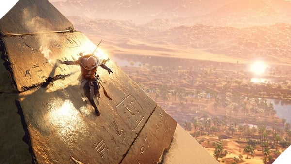Tự mình leo trèo kim tự tháp Giza nổi tiếng trong Assassin's Creed Origins