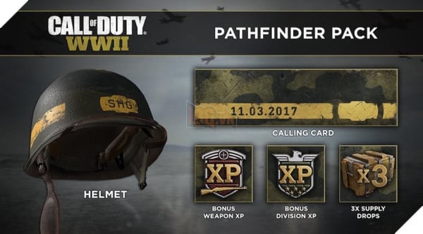 Gói DLC miễn phí cho người chơi Call of Duty: WW2