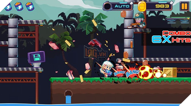 Loạt game mobile đi cảnh pha trộn chút hài hước rất thích hợp để giải trí