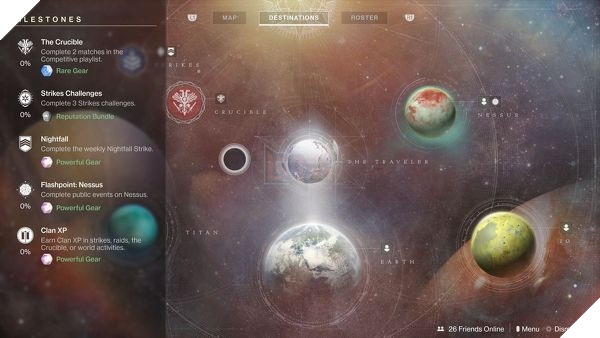 Người chơi ở những vùng thời gian khác nhau sẽ có sự thay đổi khác nhau