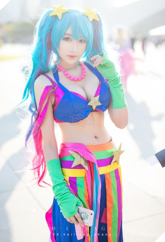 Ngất ngây với cosplay Sona Giả Lập cực gợi cảm trong Liên Minh Huyền Thoại