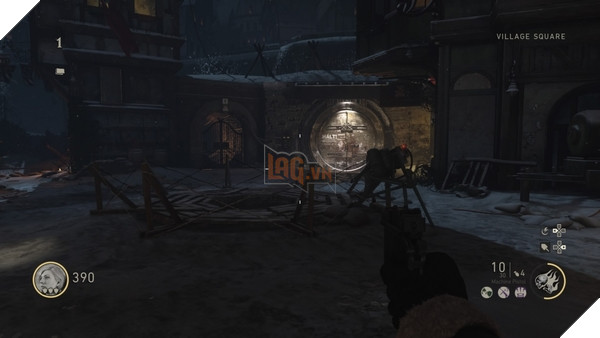 Nhảy vào cái lỗ đó để đi xuống Sewers