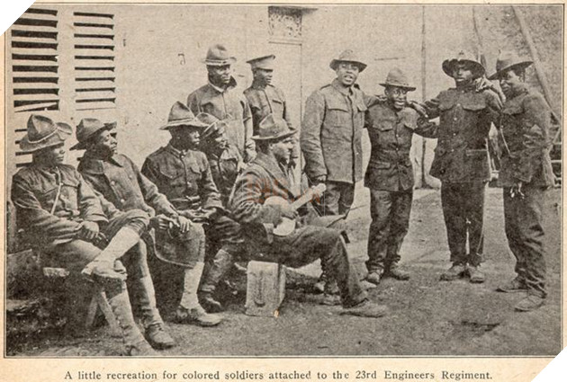 Ảnh minh họa một Trung Đoàn của quân đội Mỹ trước khi có Sư đoàn