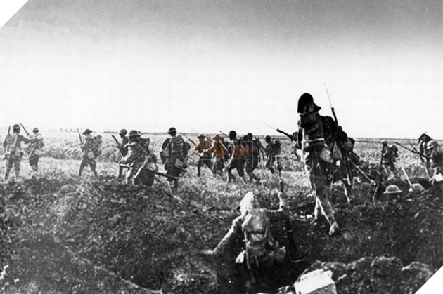 Trận đánh đầu tiên của Sư Đoàn 1 diễn ra ở vùng Cantigny, Pháp