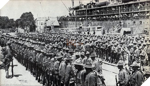 Hình ảnh minh họa Sư Đoàn 1 của quân đội Mỹ