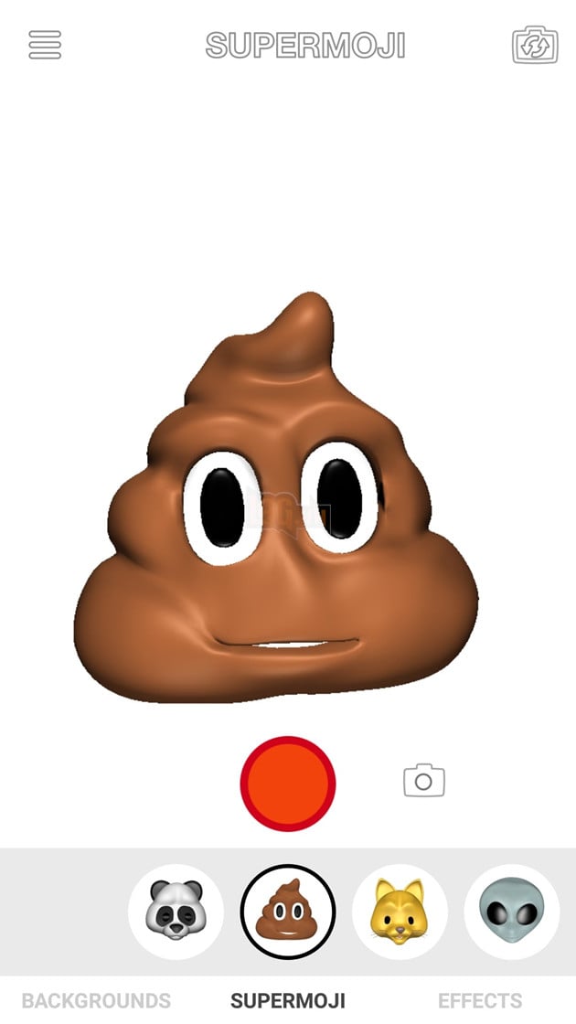 Trải nghiệm Animoji trên Android mà không sợ ứng dụng chứa mã độc với SUPERMOJI 11