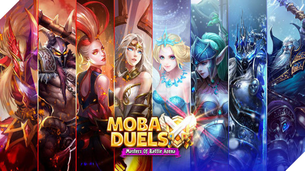 MOBA Duels - Bản mashup tuyệt vời trên Mobile giữa 2 thể loại MOBA và thẻ bài