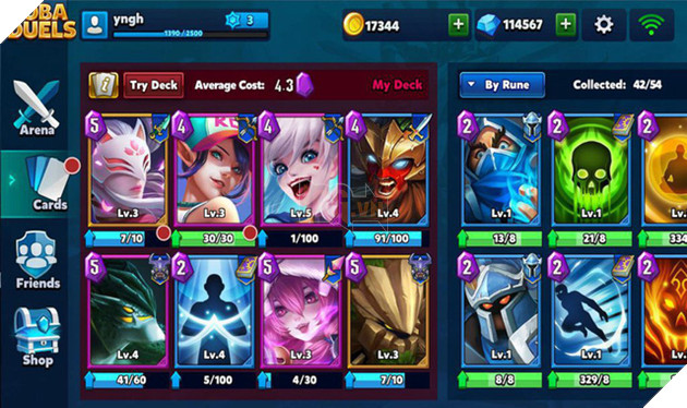 MOBA Duels - Bản mashup tuyệt vời trên Mobile giữa 2 thể loại MOBA và thẻ bài