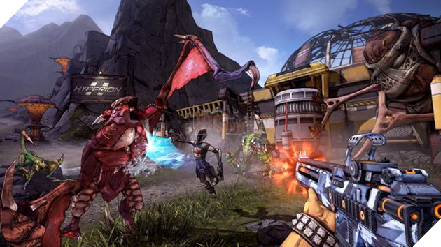 Borderlands 2 mang đến một thế giới vô cùng rộng lớn cùng lối chơi tự do