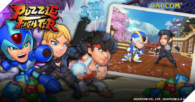 Tải ngay Puzzle Fighter - Game "xếp hình chưởng" vừa được Capcom ra mắt toàn cầu