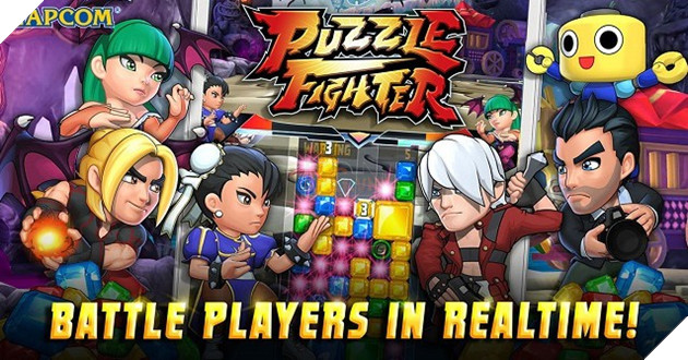Tải ngay Puzzle Fighter - Game "xếp hình chưởng" vừa được Capcom ra mắt toàn cầu