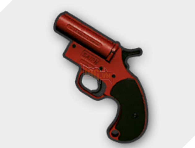 Flare Gun, khấu súng chuyên dụng dùng để bắn pháo sáng. Trên thực tế, khả năng gây sát thương của khấu súng này là rất thấp. Tuy vậy, khi xuất hiện trong PUBG, nó có lẽ sẽ được cải tiến đi chút ít để có nhiều tác dụng hơn.