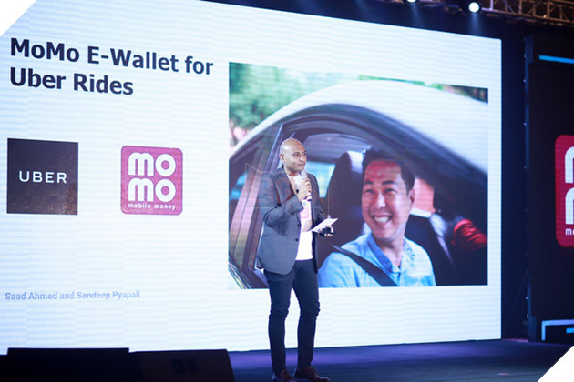 Người dùng có thể đặt xe Uber, thanh toán ngay trên ví điện tử MoMo từ ngày 1/1/2018 2