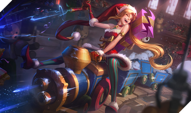 Kết quả hình ảnh cho jinx christmas skin