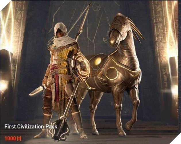 Gói DLC First Civilization Pack có giá 1000 Helix Credits, tương ứng 10 đô-la