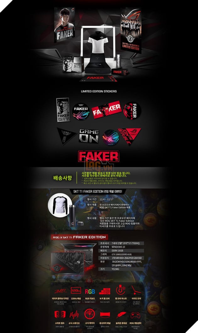 
Các tính năng đầy thú vị cũng như cấu hình chi tiết của chiếc Laptop chơi game khủng này.
