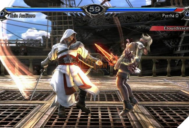 Trước đây SoulCalibur còn mời cả Ezio Auditore vào game