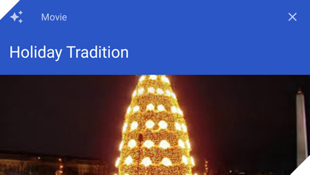 Google Photos thêm tính năng tạo video tự động từ ảnh Giáng sinh