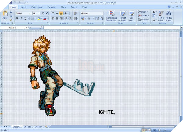 
Bạn có nhận ra anh chàng trong Kingdom Heart không?
