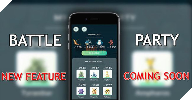 Pokemon GO: Công bố tính năng Battle Parties, mang đến sự hoài niệm