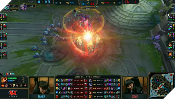 All-Star 2017: Đánh bại Hàn Quốc với tỷ số 2-1, siêu sao Trung Quốc tiến thẳng tới chung kết