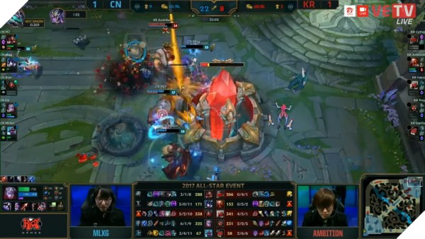 All-Star 2017: Đánh bại Hàn Quốc với tỷ số 2-1, siêu sao Trung Quốc tiến thẳng tới chung kết