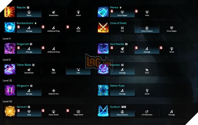 BnS: Hướng dẫn combo PvE Thuật Sư nhánh Băng Warlock Ice cơ bản 2