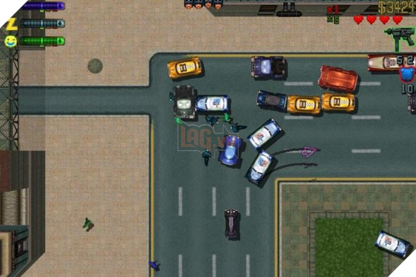 
Ý tưởng nhàm chán ban đầu của GTA
