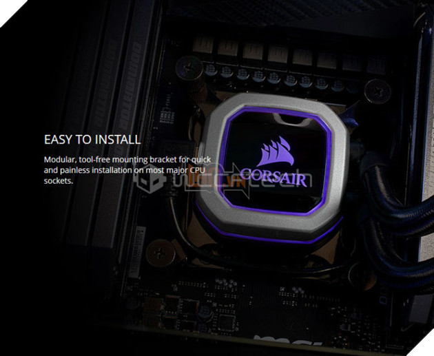 Lộ ảnh bộ đôi tản nhiệt nước mới nhất từ Corsair với quạt êm ái đến chết người  8